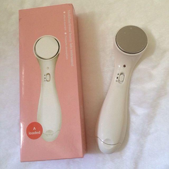 Máy massage mặt Ion mini cầm tay 2 chế độ