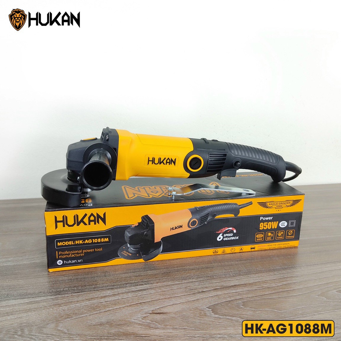 [CHÍNH HÃNG]  Máy mài cầm tay HUKAN AG1088M