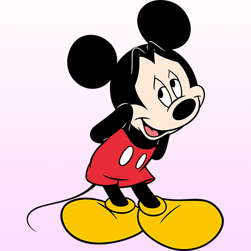 Hình ủi Mickey M13 dành cho trẻ em