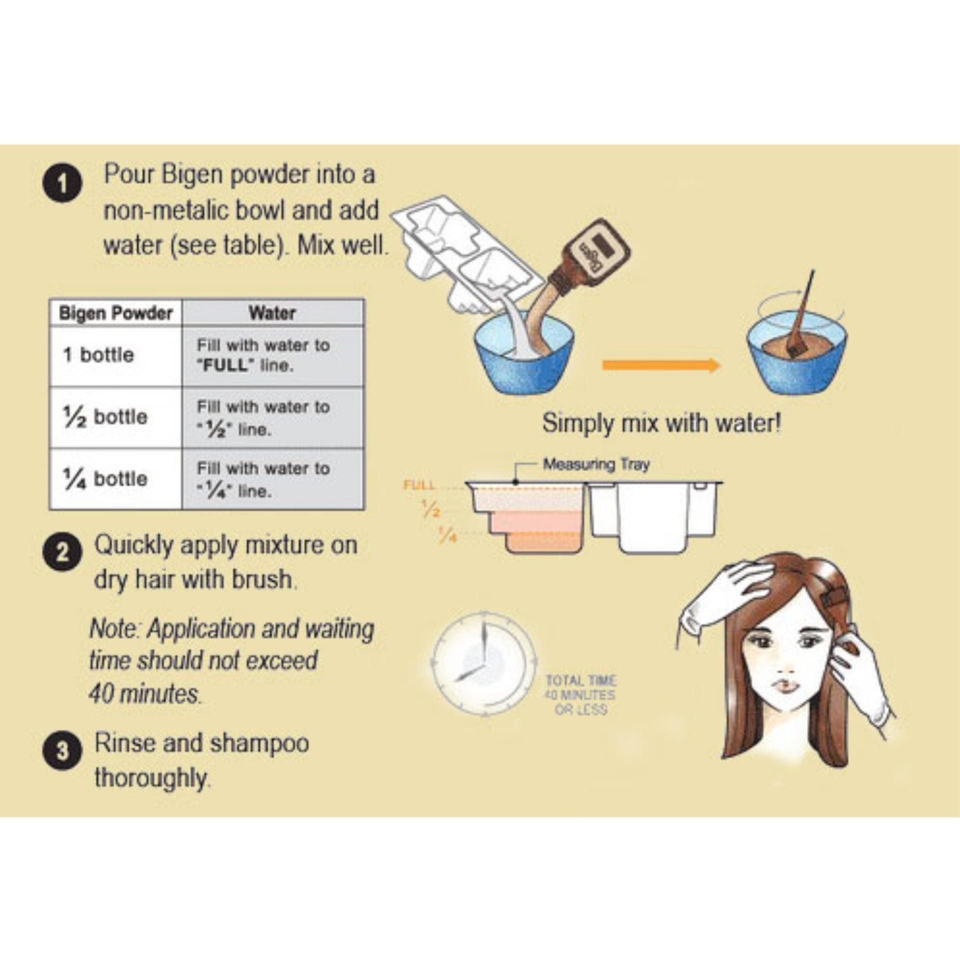 Thuốc Nhuộm Tóc BIGEN Nhật Bản #06 Màu Nâu SOCOLA