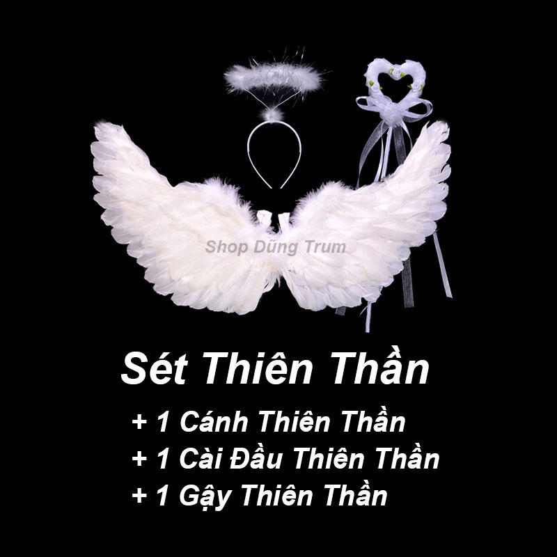Cánh thiên thần cỡ lớn, hóa trang thiên thần