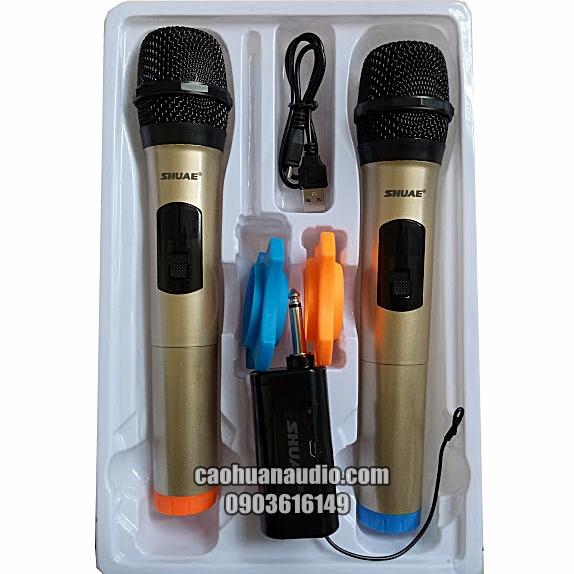 [HCM]Bộ 2 micro không dây đa năng UHF