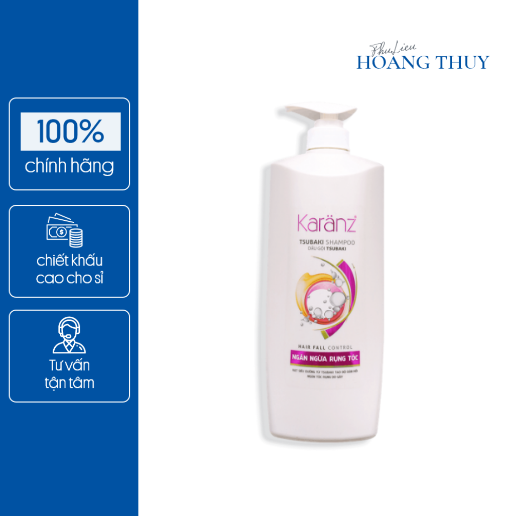 Dầu gội ngăn ngừa rụng tóc KARANZ (trắng) (900ml)
