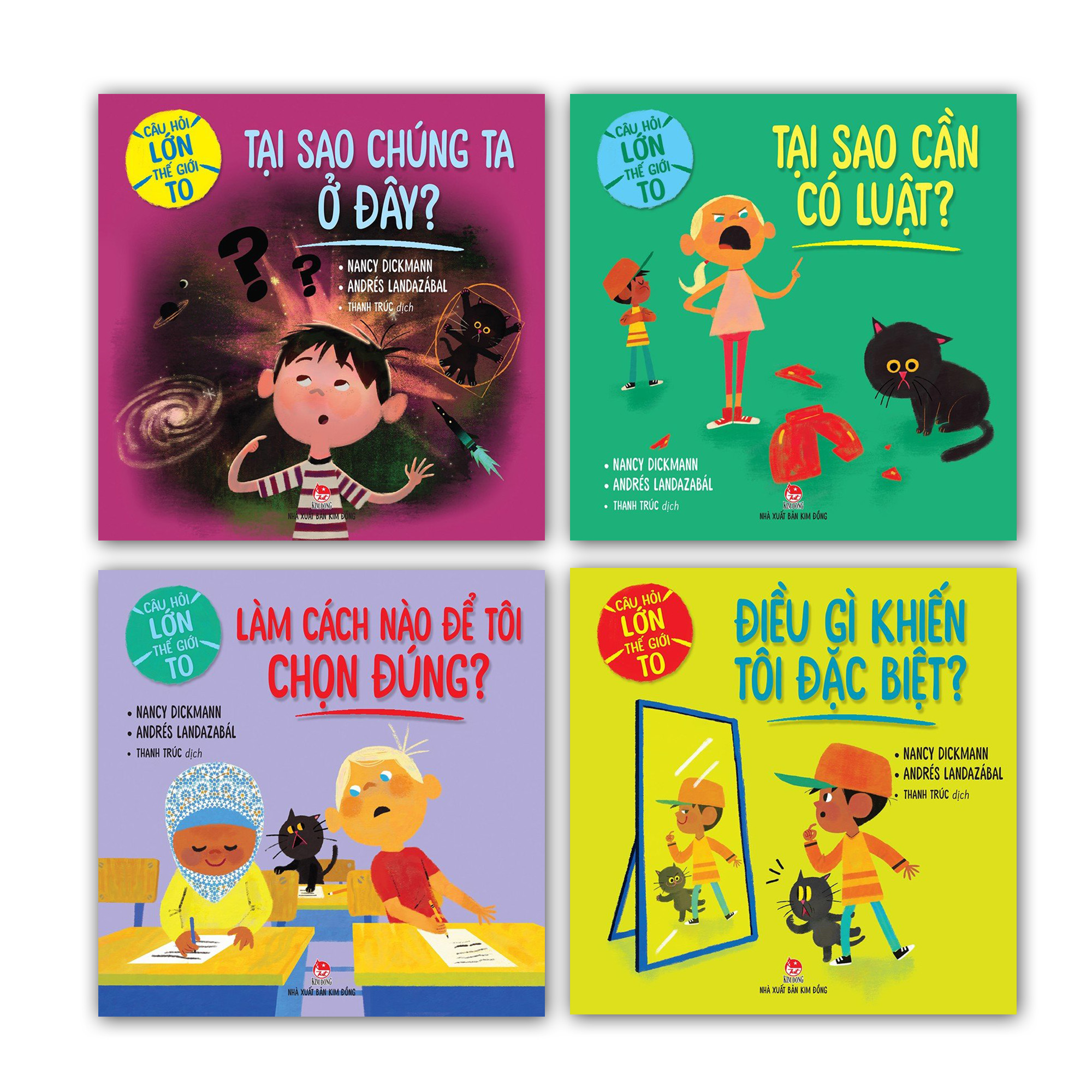 Sách - combo câu hỏi lớn thế giới to - kim đồng