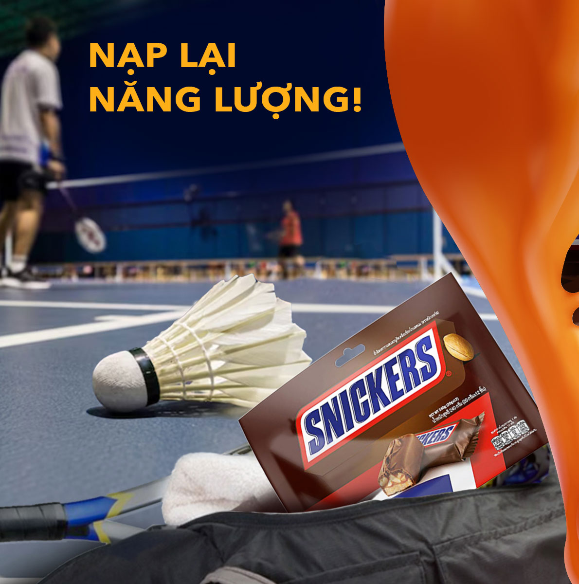 Kẹo Sô Cô La Snickers Funsize 240g