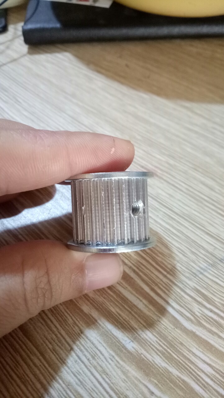 Bánh răng puli 3m 20 răng trục 8mm 10mm