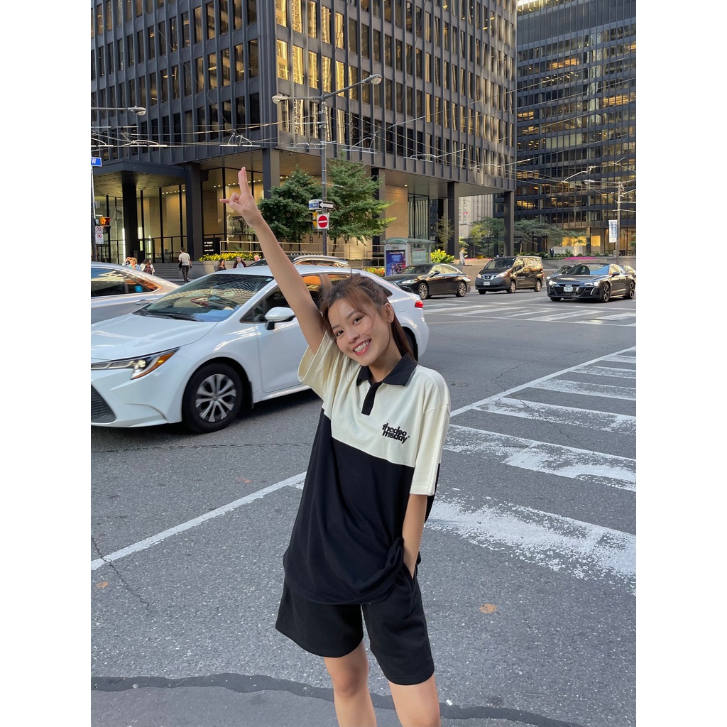 TDD®️ Áo Polo 2-TONE - Áo cá sấu