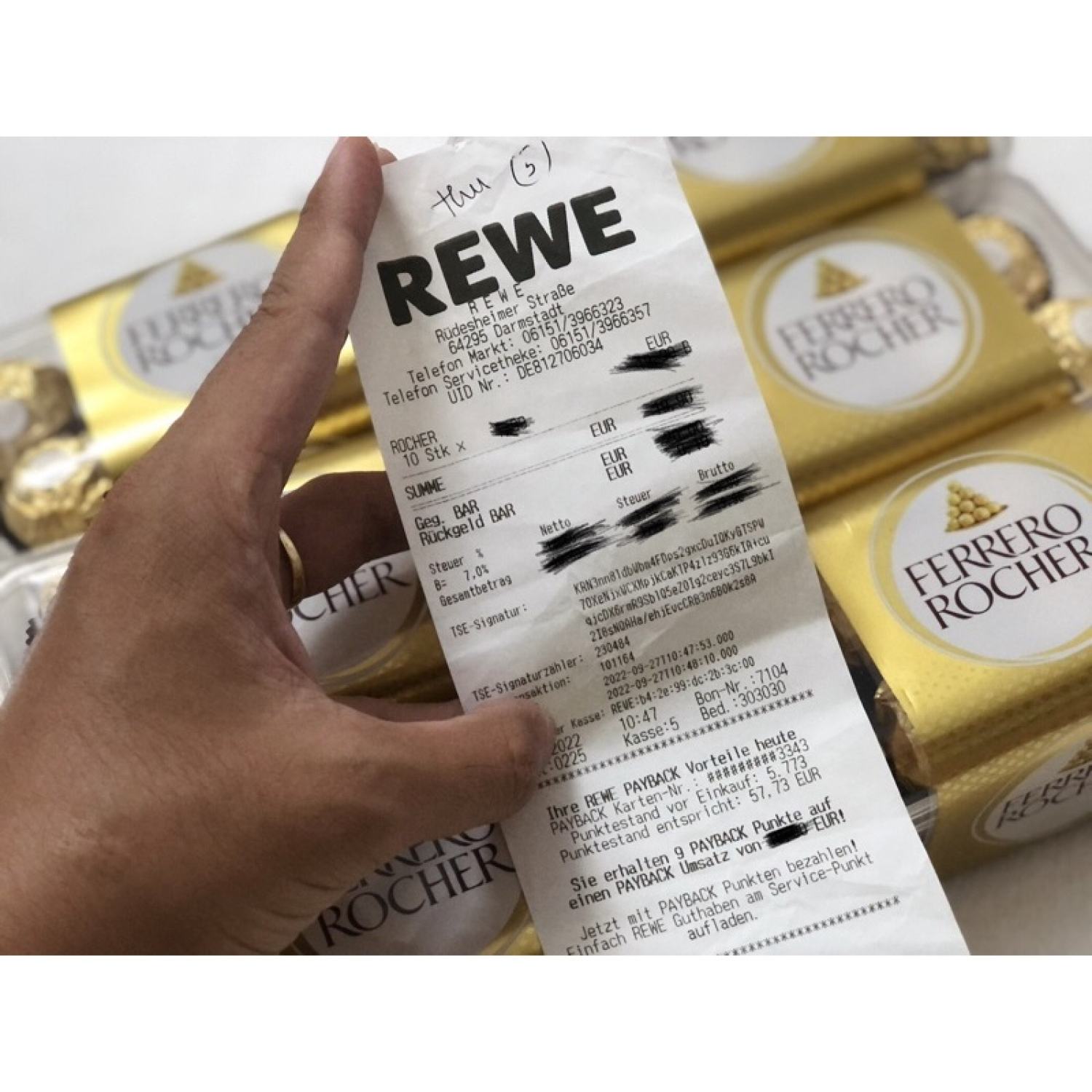 Socola Ferrero Rocher của Đức, 16 viên 200g