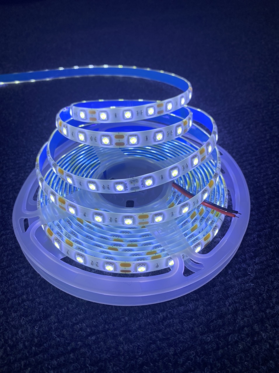 LED DÂY 5050 12V CÓ KEO (Cuộn 5m)