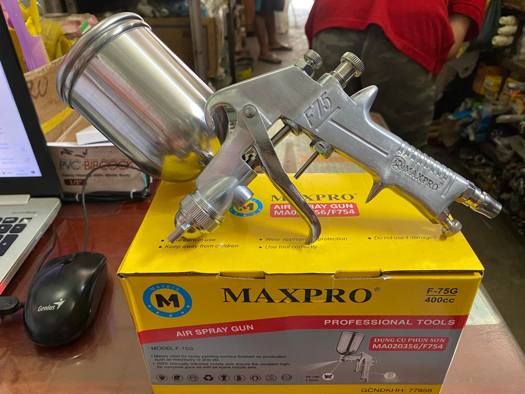 phun sơn F75 MAXPRO