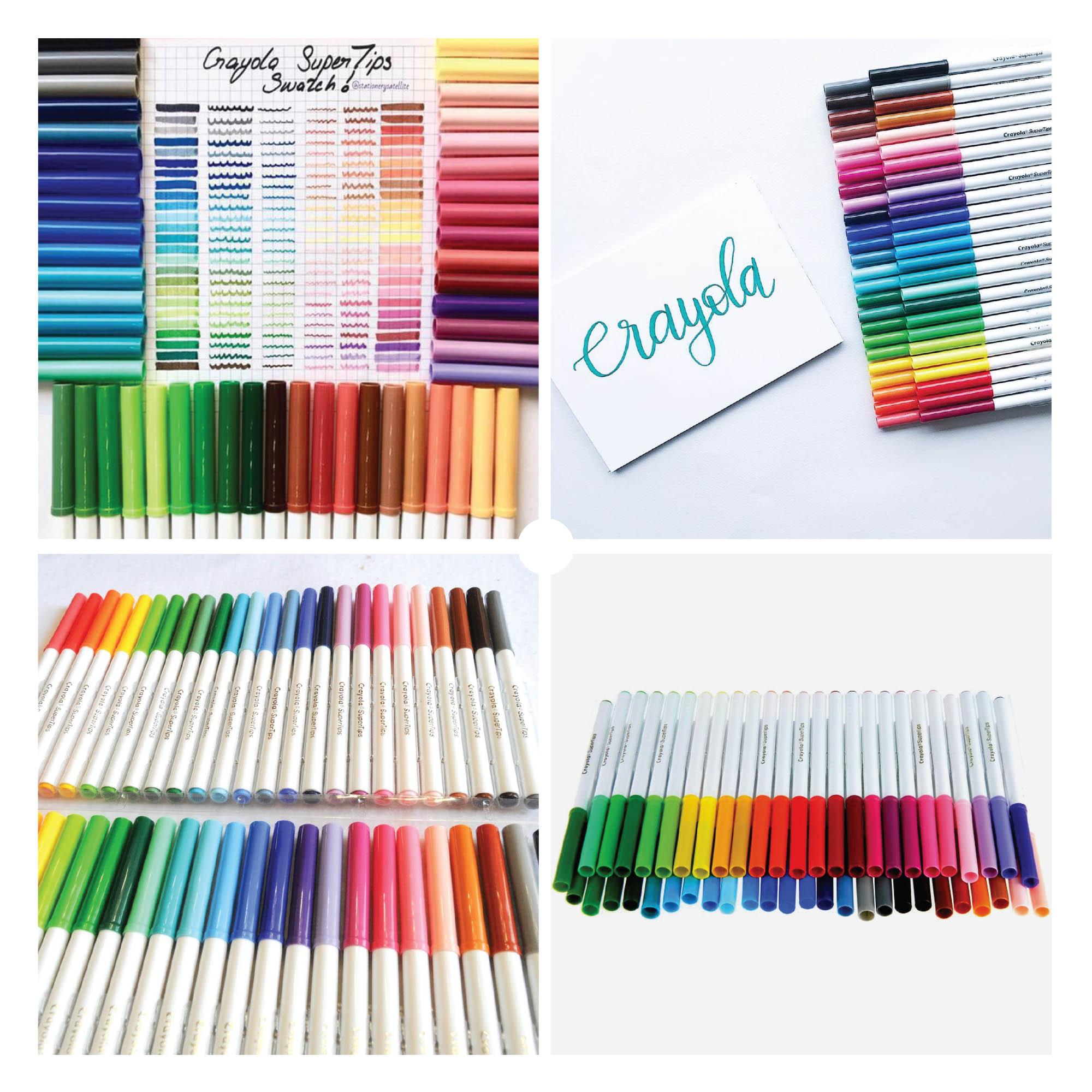 Bút lông vẽ nét thanh nét đậm của Mỹ - Crayola Super tips (lẻ)