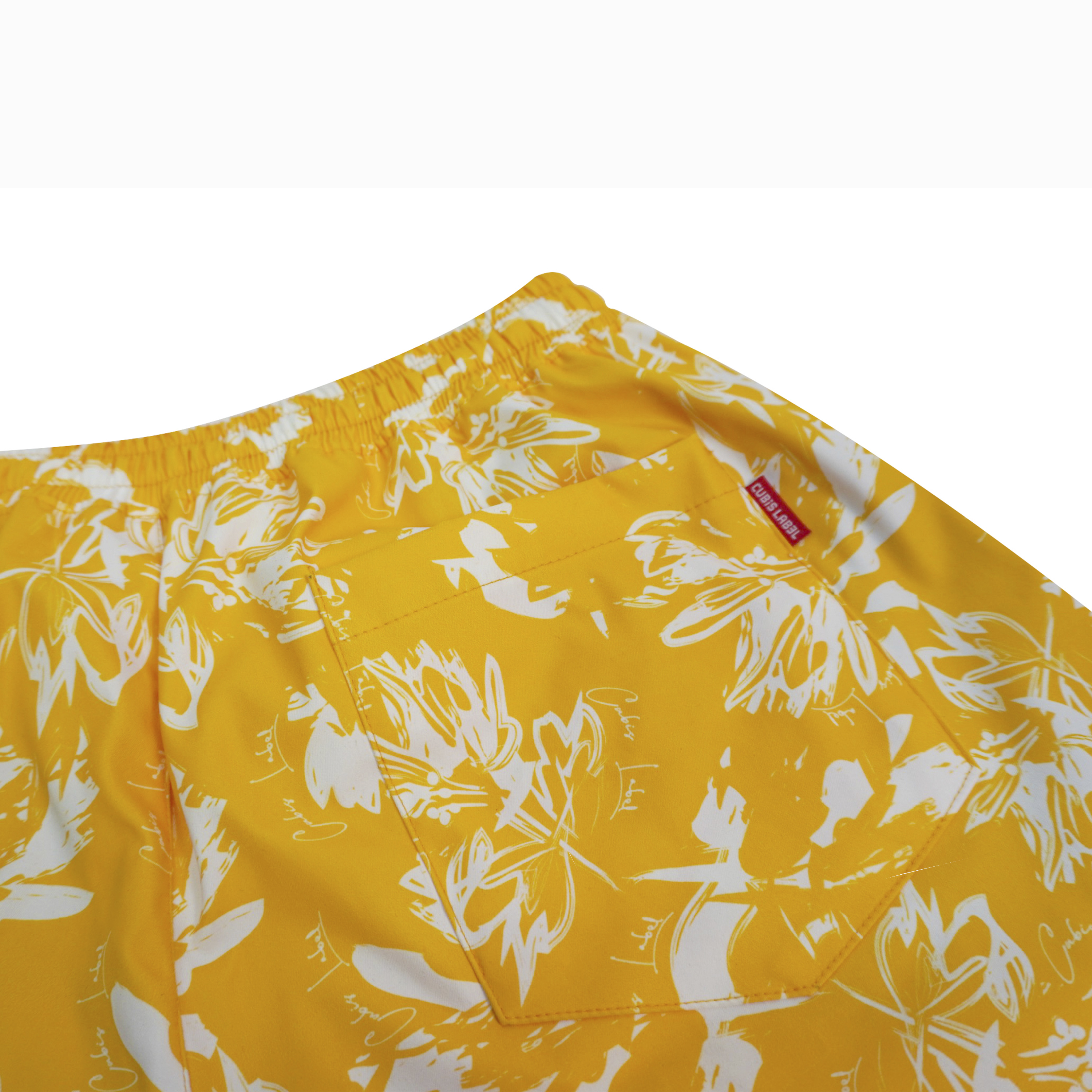 Quần Bong Short Yellow Kaki CUBIS LABEL