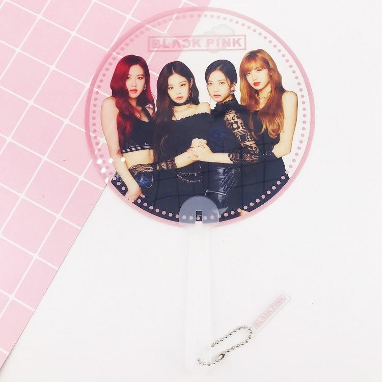 QUẠT TRONG SUỐT BLACKPINK ( JISOO )