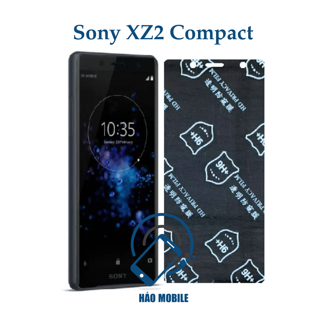 Dán chống nhìn trộm Sony XZ2 Compact - Dán cường lực dẻo nano