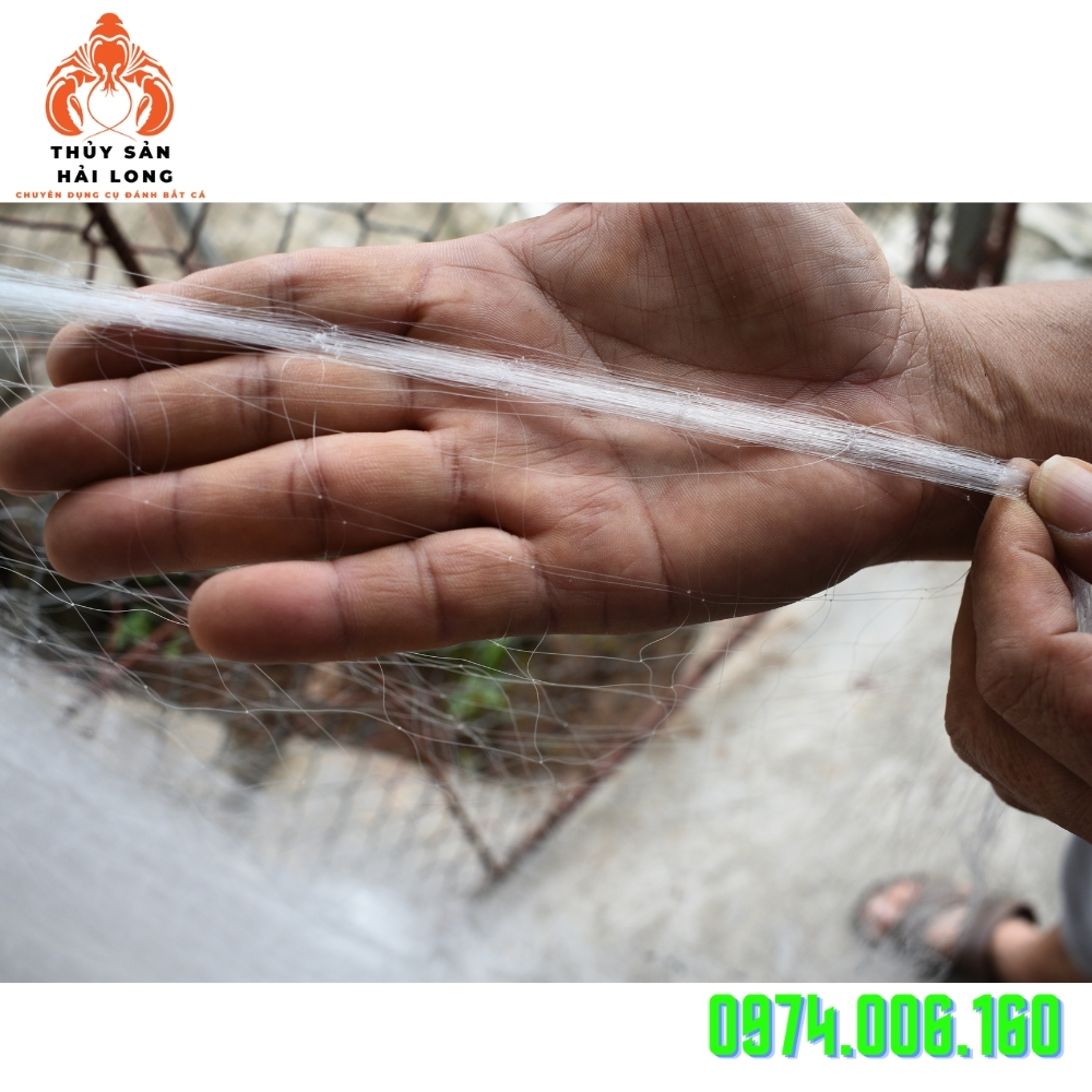 Lưới đánh cá 3 màn cao 90cm  đánh băt cá rô đồng, rô phi , ô mắt 3 -8 phân(then 1.5- then 4)