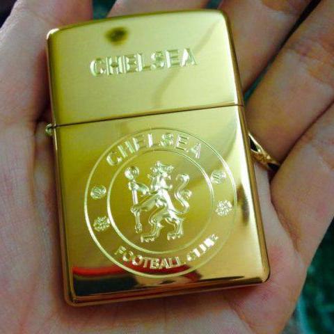 Zippo Khắc Logo Chelsea 02 - Zippo 254B.CHE02