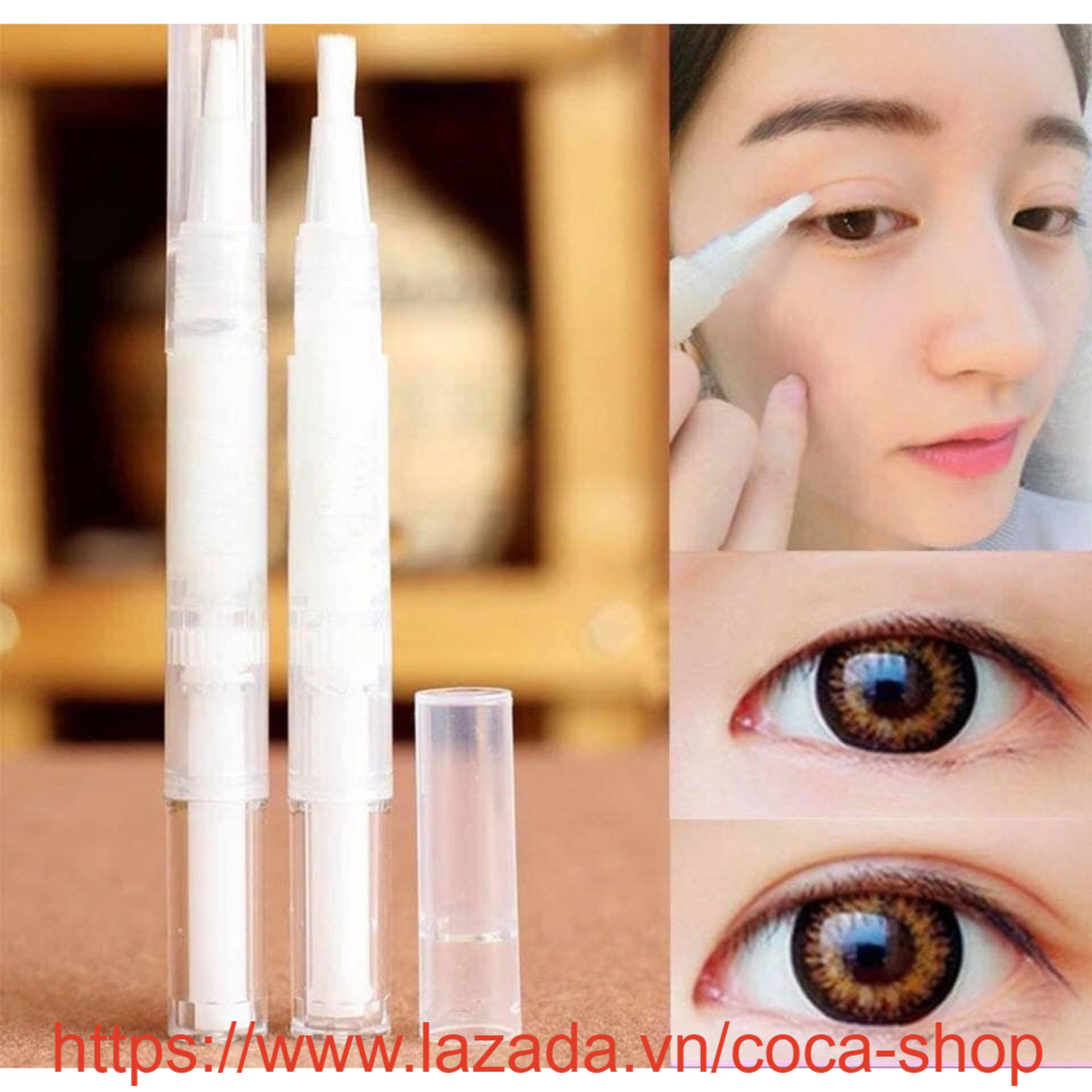 Keo Kích Mí Dạng Bút SANUO kích mí cực nhanh, mí cực đẹp 25g