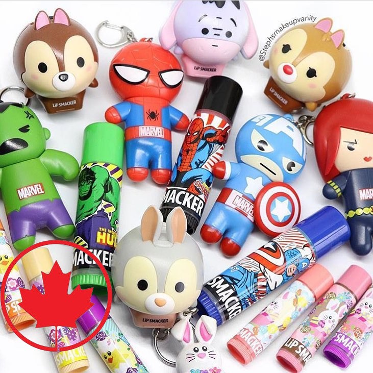 [Hàng công ty có tem] Son siêu nhân Marvel - Lipsmacker - người sắt Iron Man (Made in Usa)