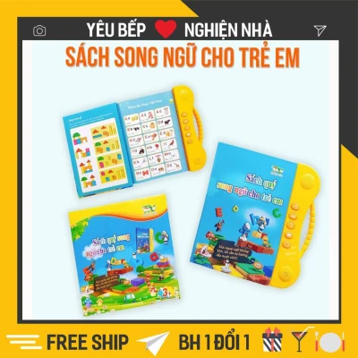 Sách Nói Điện Tử Song Ngữ Anh- Việt [ BH 12 tháng ]