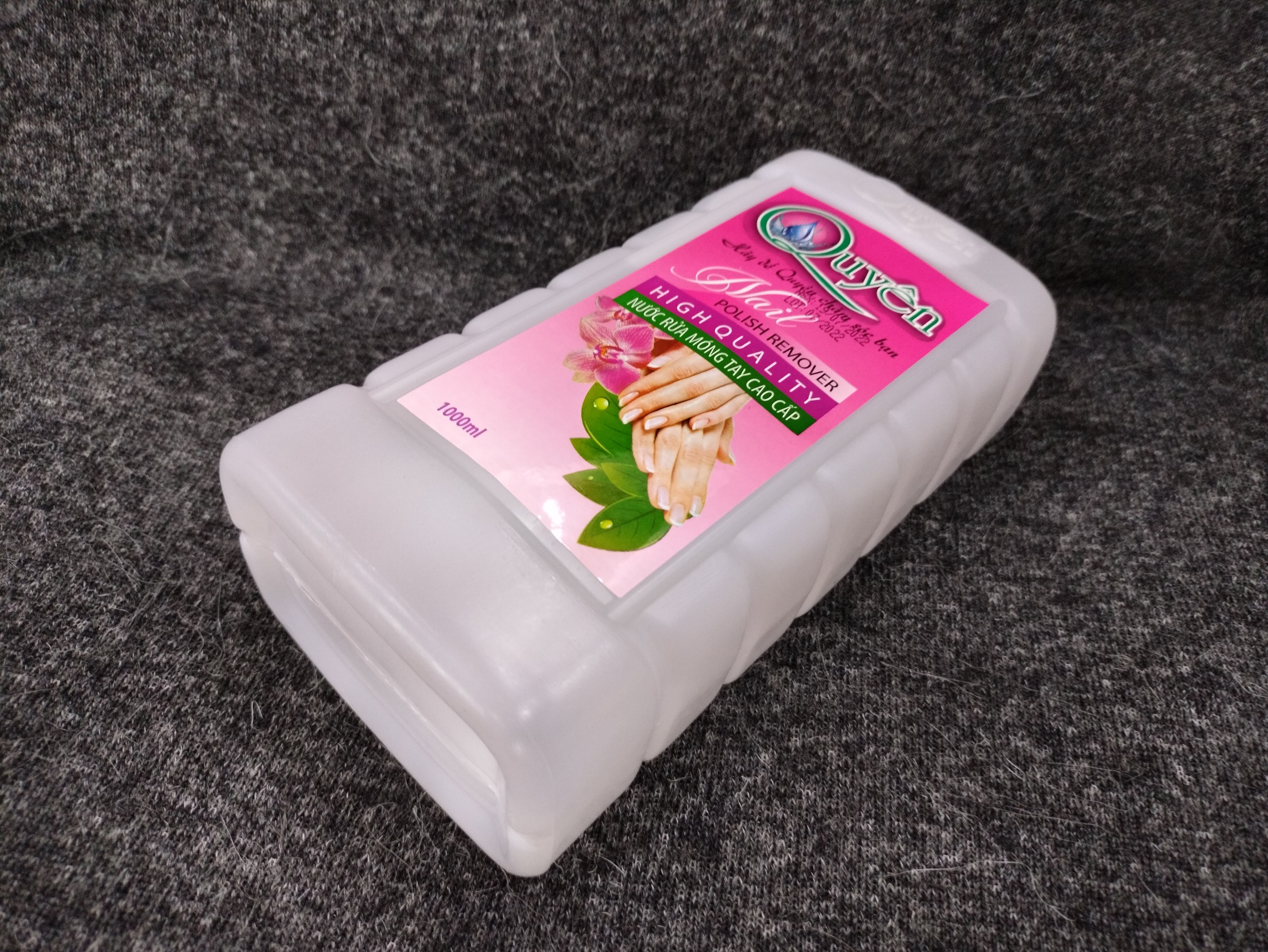 (loại B) 1000ml Nước rửa móng tay cao cấp Quyên