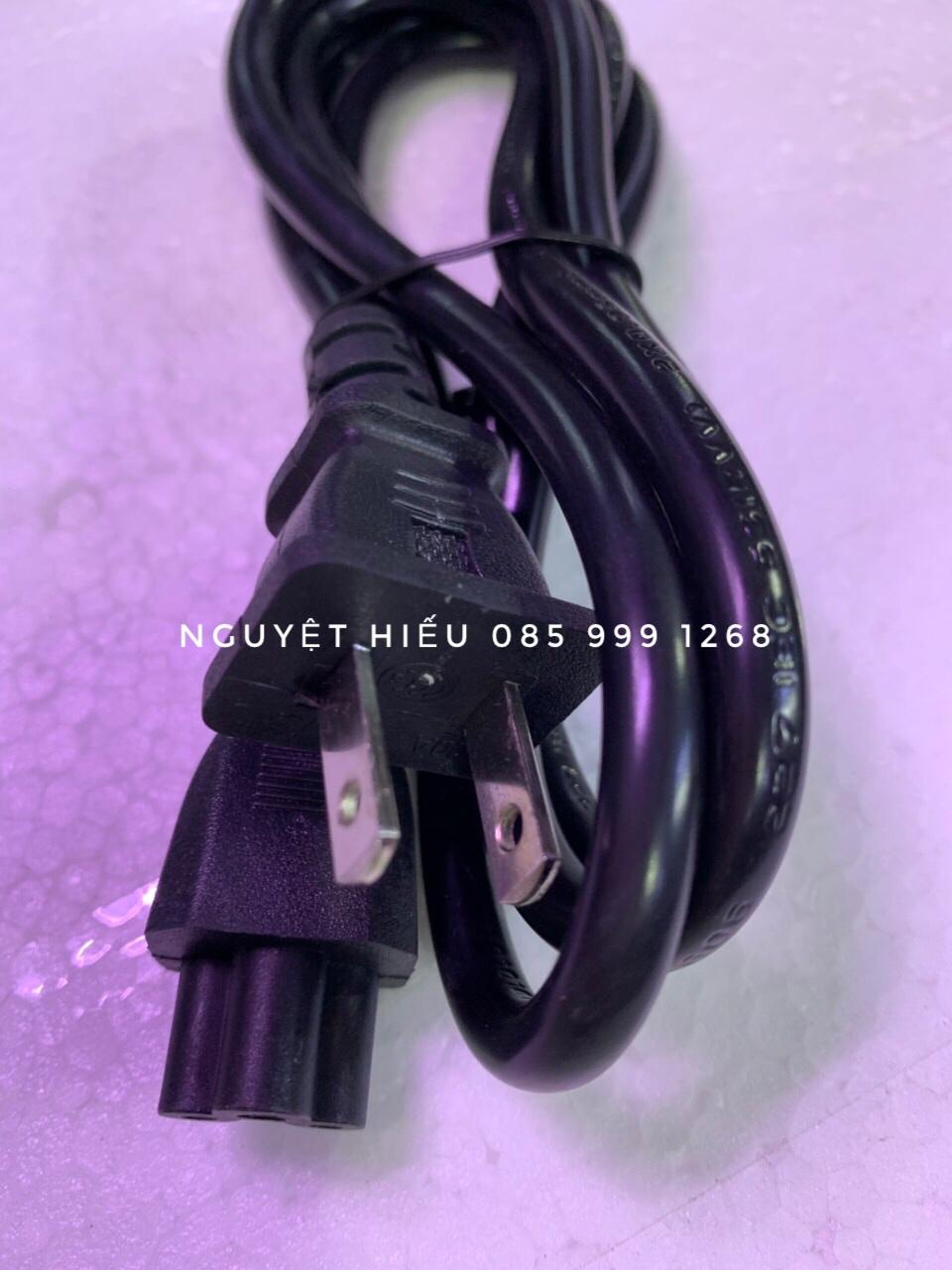 Dây nguồn cho sạc adapter laptop 2 chân AC