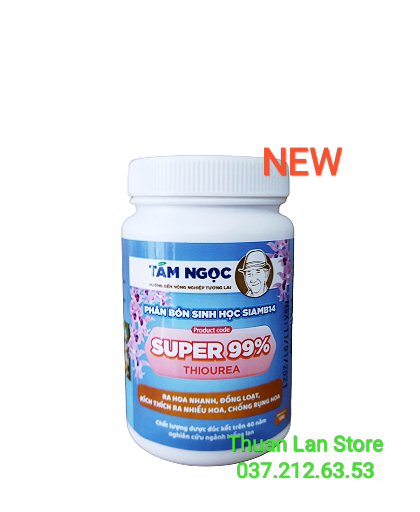 Phân bón super 99 thầy tám ngọc ra hoa đồng loạt hũ 100g