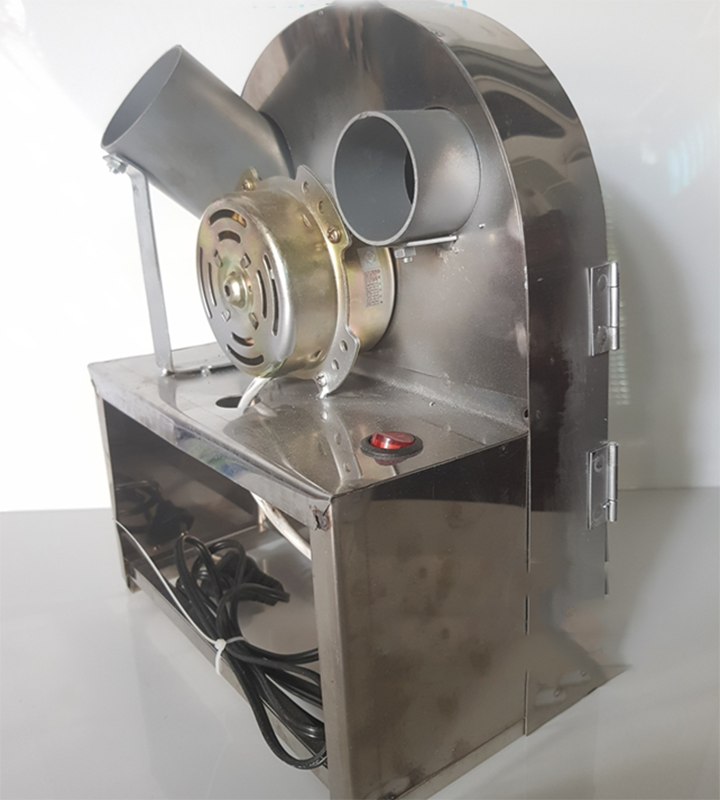 Máy thái hành tỏi inox moter điện