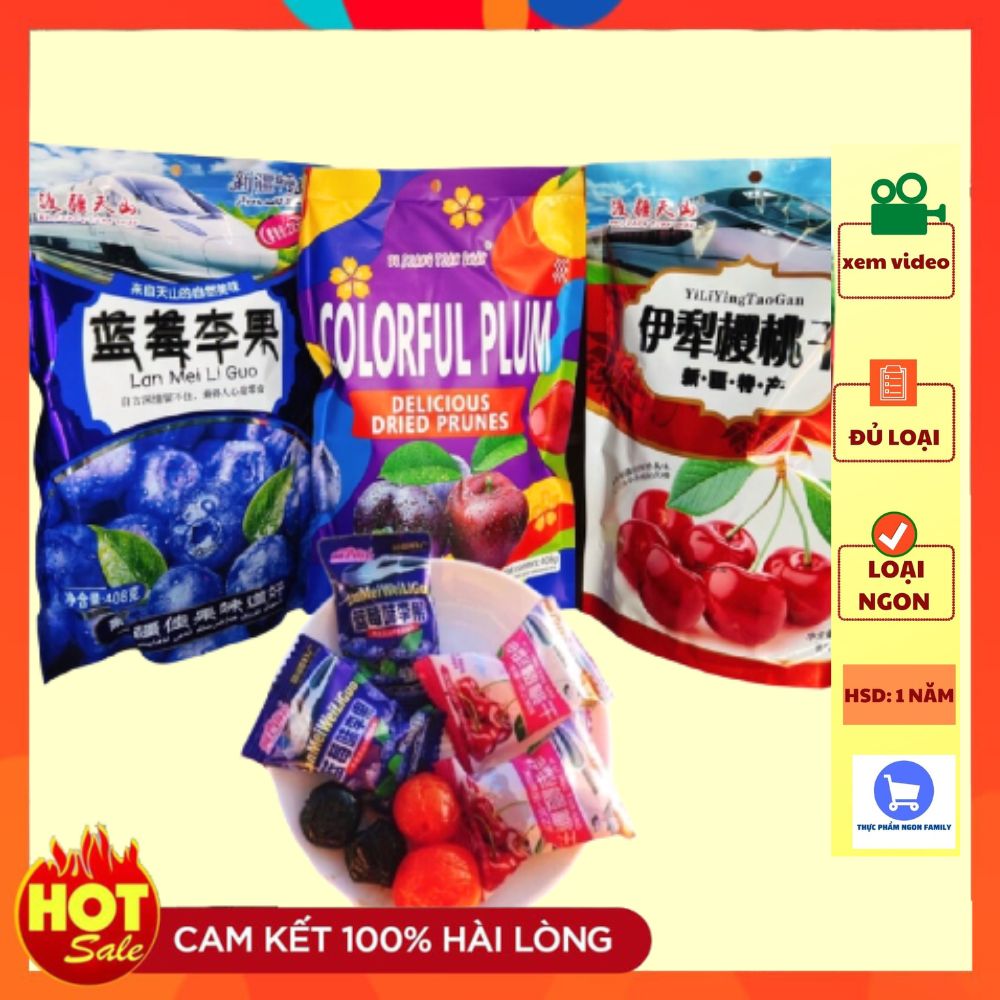 Ô mai việt quất Ô mai cherry [Date mới]