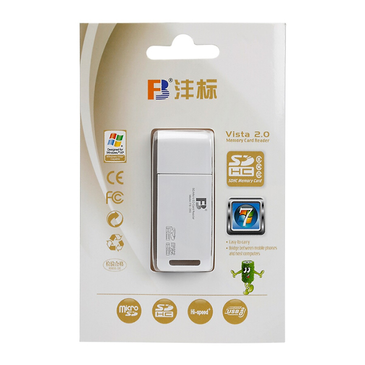 [HCM]Đầu Đọc Thẻ Nhớ Đa Năng FB-360 Cho Micro SD SDHC TF
