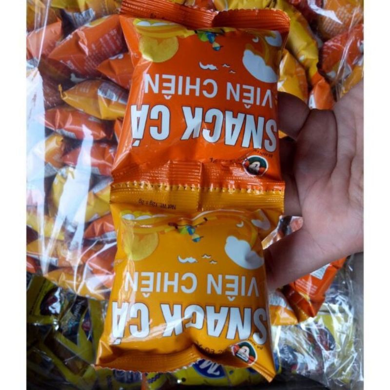 Snack cá viên chiên 1 bịch 60gói
