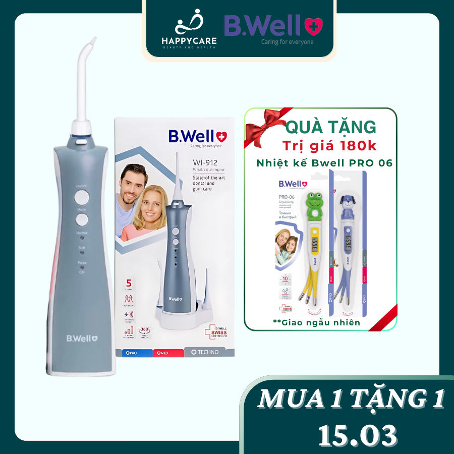 Máy tăm nước B.Well Swiss WI-912