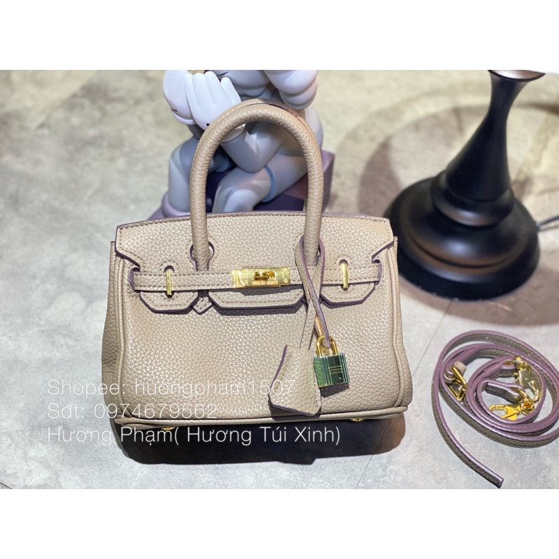 TÚI BIRKIN SIZE 20 TẶNG KÈM KHĂN QUẤN
