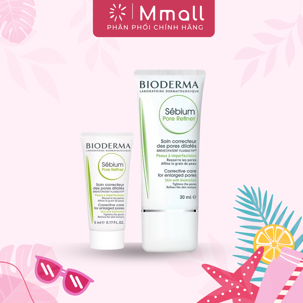 Kem dưỡng se nhỏ lỗ chân lông Bioderma Sebium Pore Refiner kiềm dầu và thu nhỏ lỗ chân lông | Mmall.vn