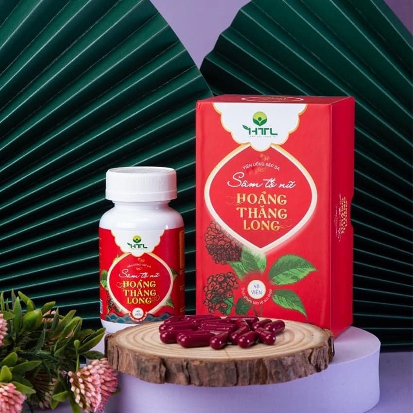 Sâm Tố Nữ Hoàng Thăng Long giúp làm đẹp da