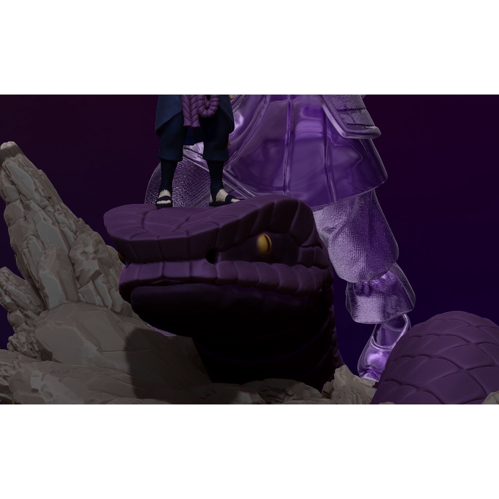 File in 3D Sasuke with Susanoo and Aoda