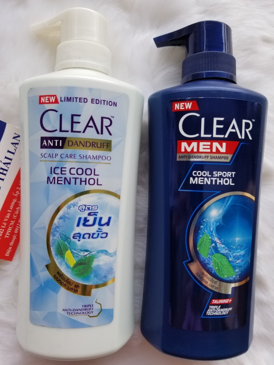 Dầu gội Clear bạc hà 400ml