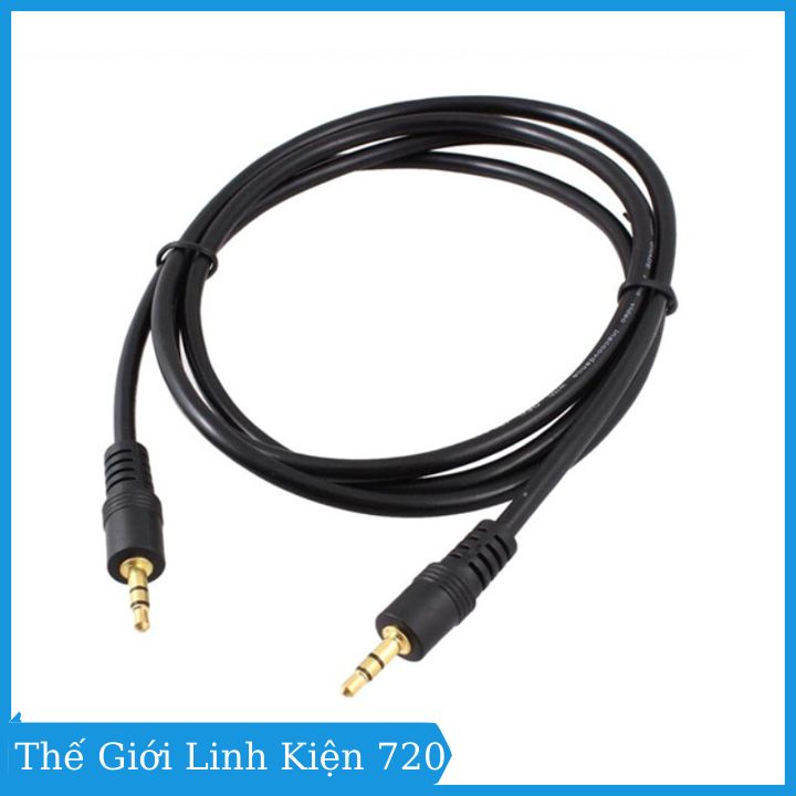 Dây Audio 3.5mm 2 đầu đực 1.5m