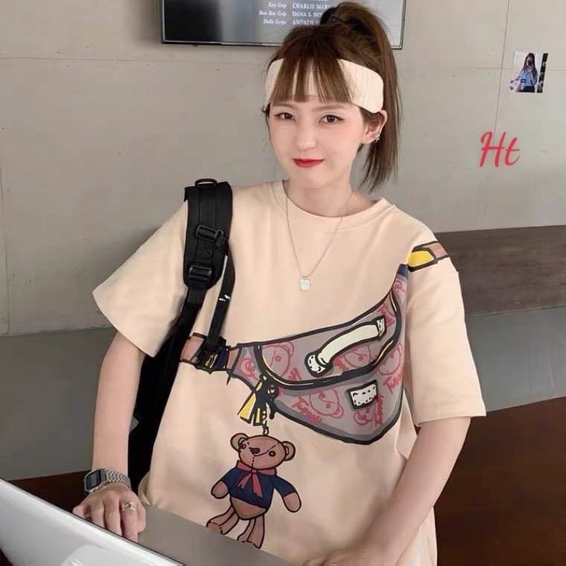 Áo 3D ba lô gấu HT11