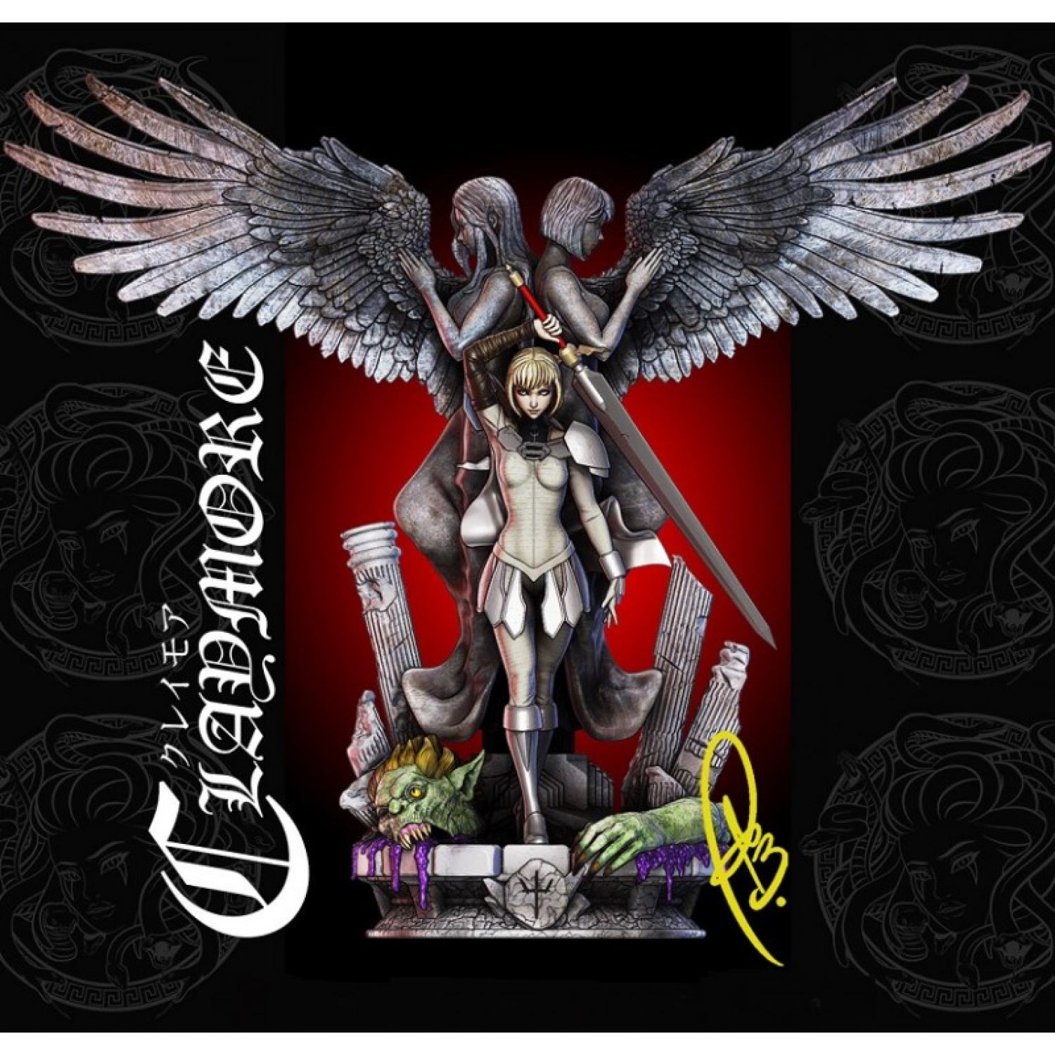 File in 3D Claymore Clare - Manga