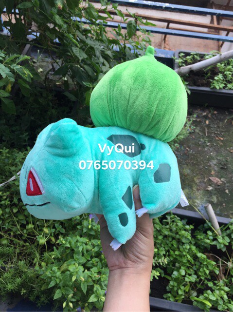 [HCM]Gấu bông pokemon ếch kì diệu 28cm