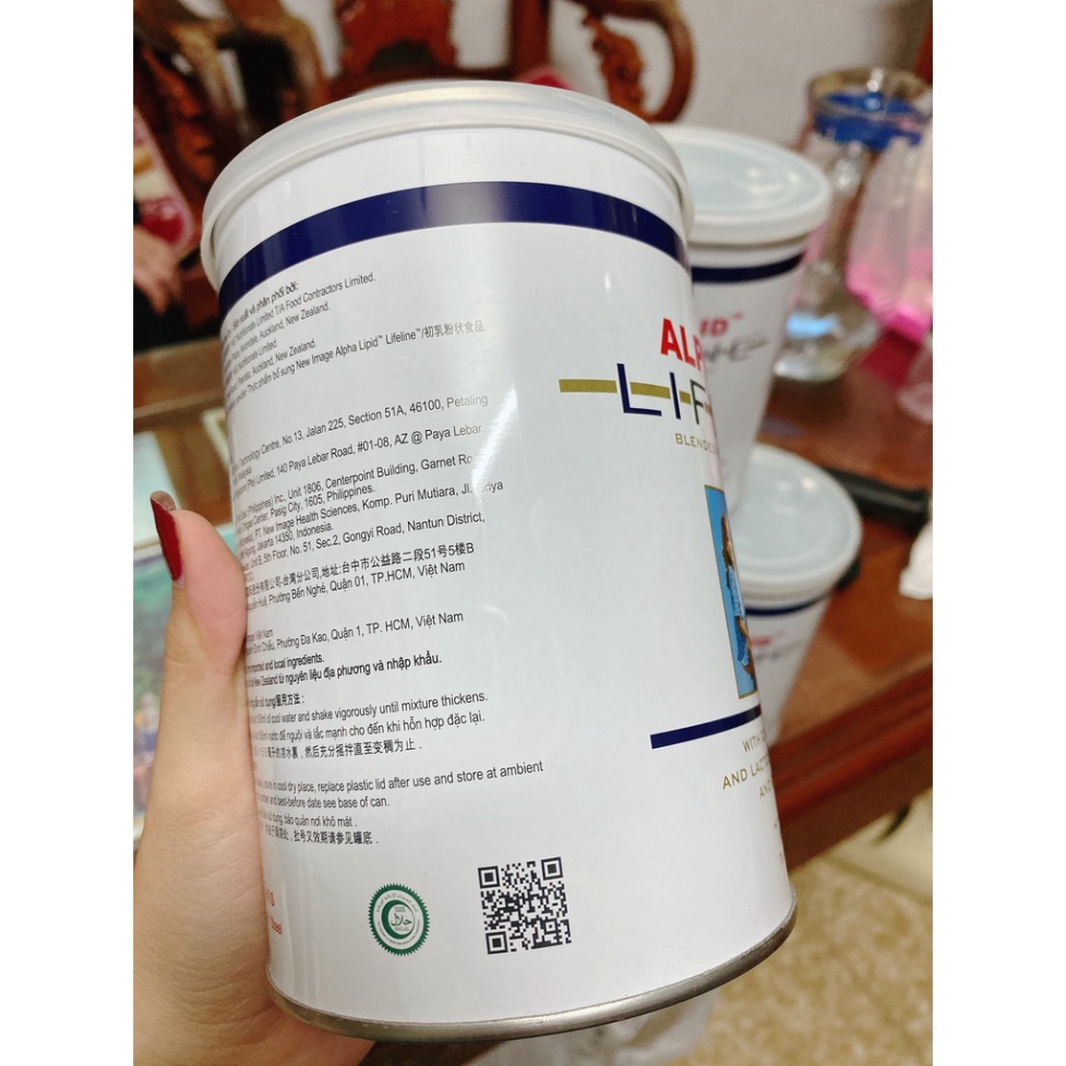 [CÓ SẴN] [CHÍNH HÃNG] COMBO 3 hộp sữa Alpha Lipid Lifeline