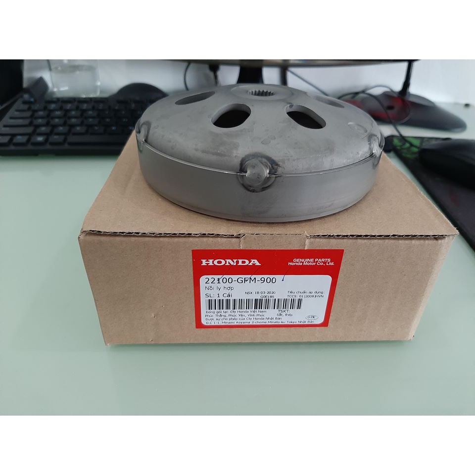 Chuông nồi ly hợp xe Airblade125/Sh125.150i /Pcx 125/Lead 110.125 click 110. Airblade 110 chính hiệu honda