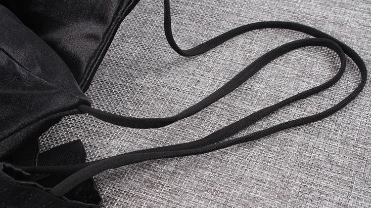 Áo Bra Croptop lụa cao cấp, có móc cài lưng, 2 màu Đen - Trắng