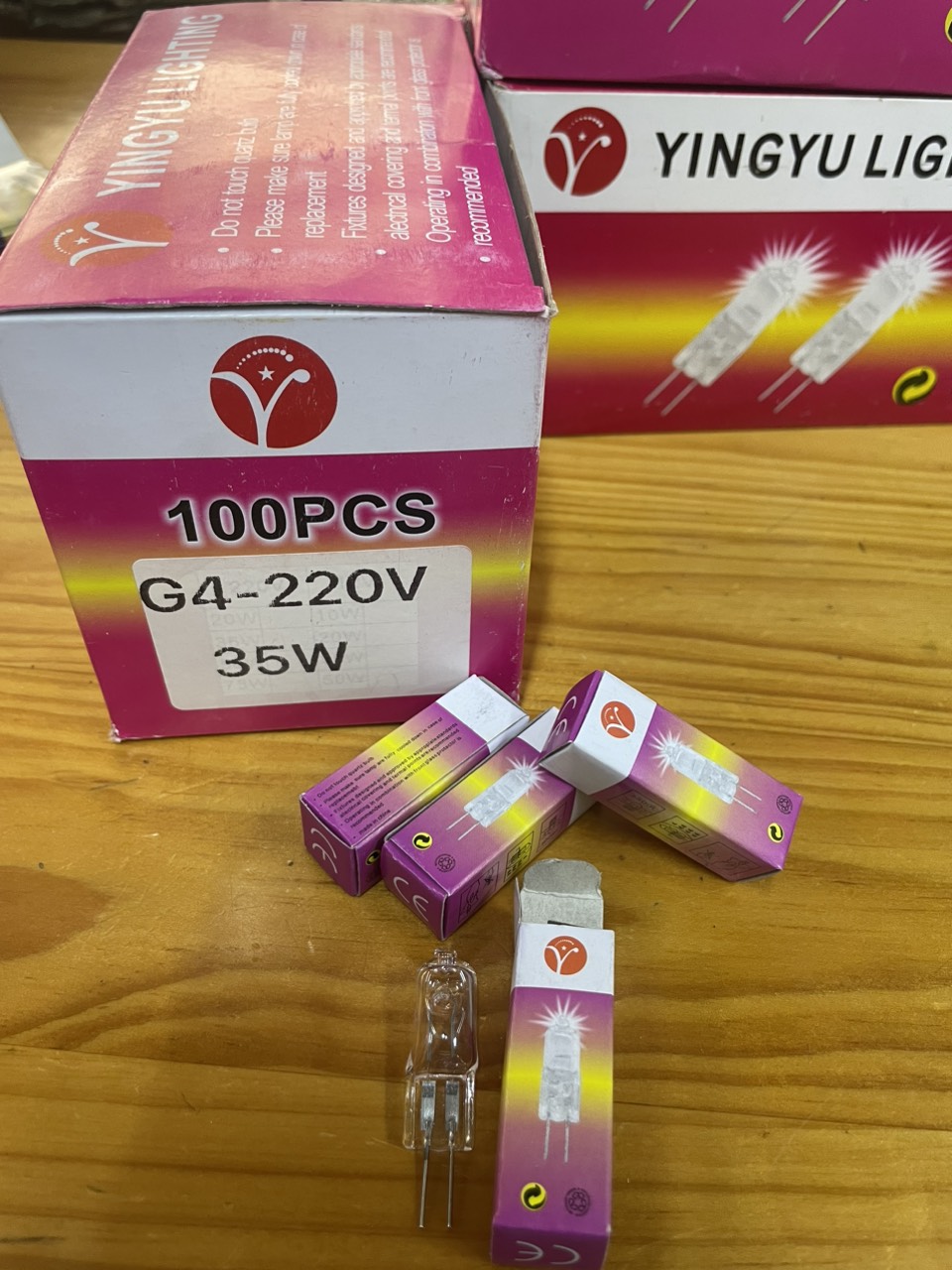 Combo 10 bóng ghim 220v 35w