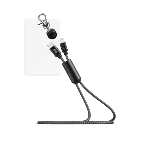 Cáp Usb Type C to Lightning 18W HyperDrive MFI IPHONE/IPAD ( 3 size )