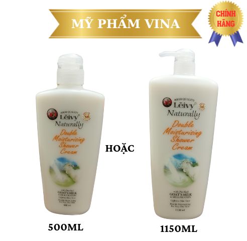 Sữa tắm trắng da, dưỡng ẩm Leivy