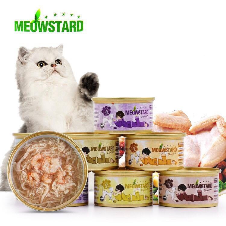 Pate cho mèo Meowstard premium cao cấp 80g