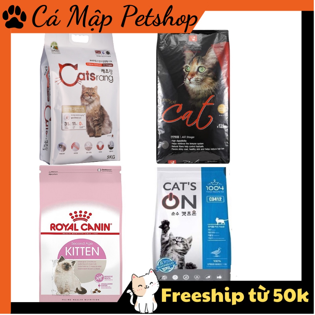 Hạt cho mèo Royal Canin - Hạt khô dinh dưỡng các loại CATEYE, CATSRANG, CATSON