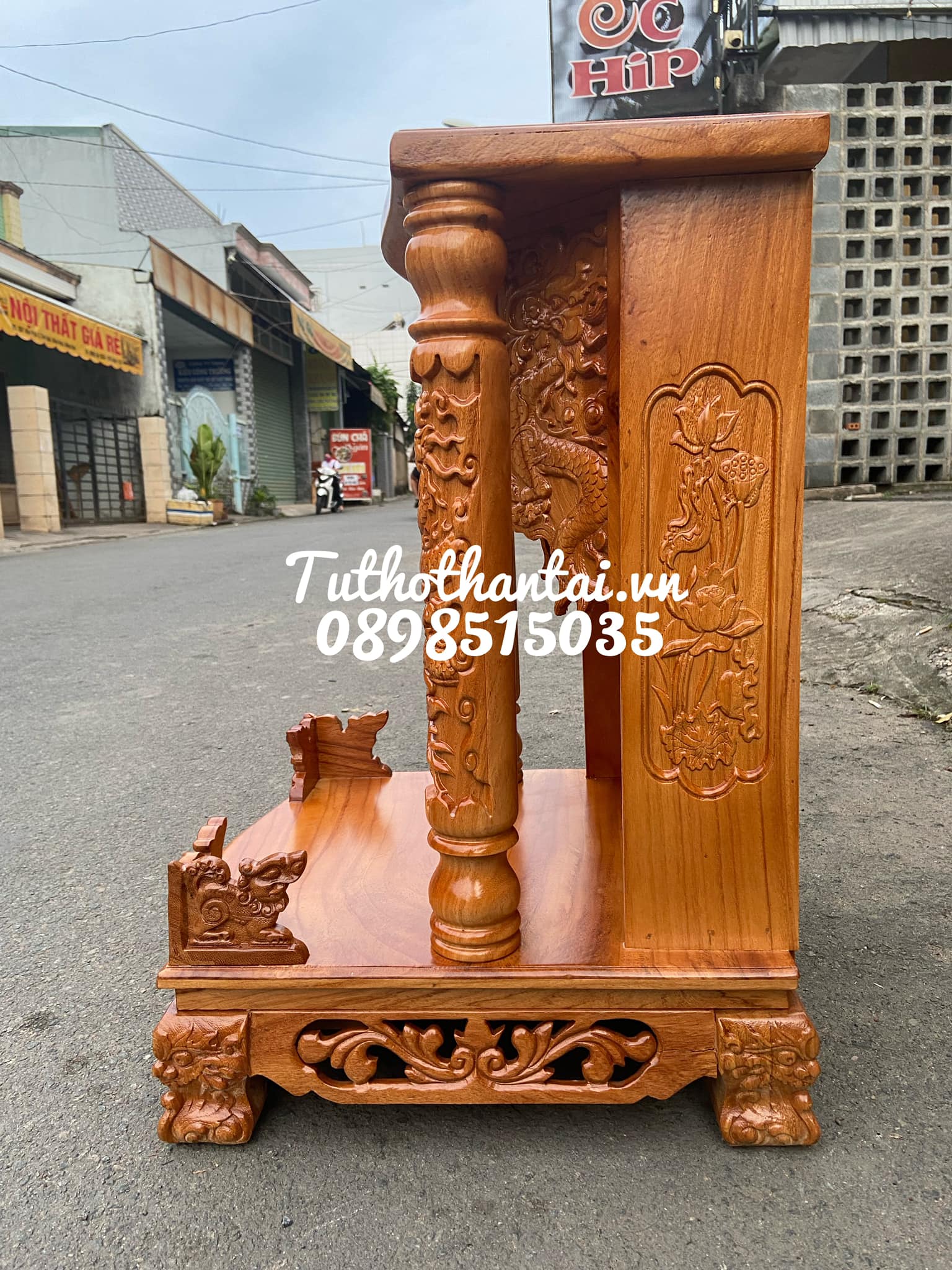 Bàn thờ thần tài ông địa 48 x 68cm