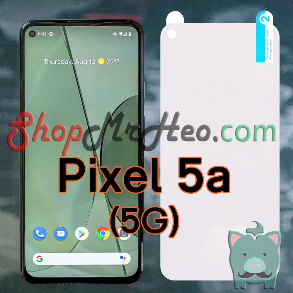 Dán Dẻo PPF Full Màn Hình Google Pixel 5 5G - Pixel 5a 5G (Trong Và Nhám)